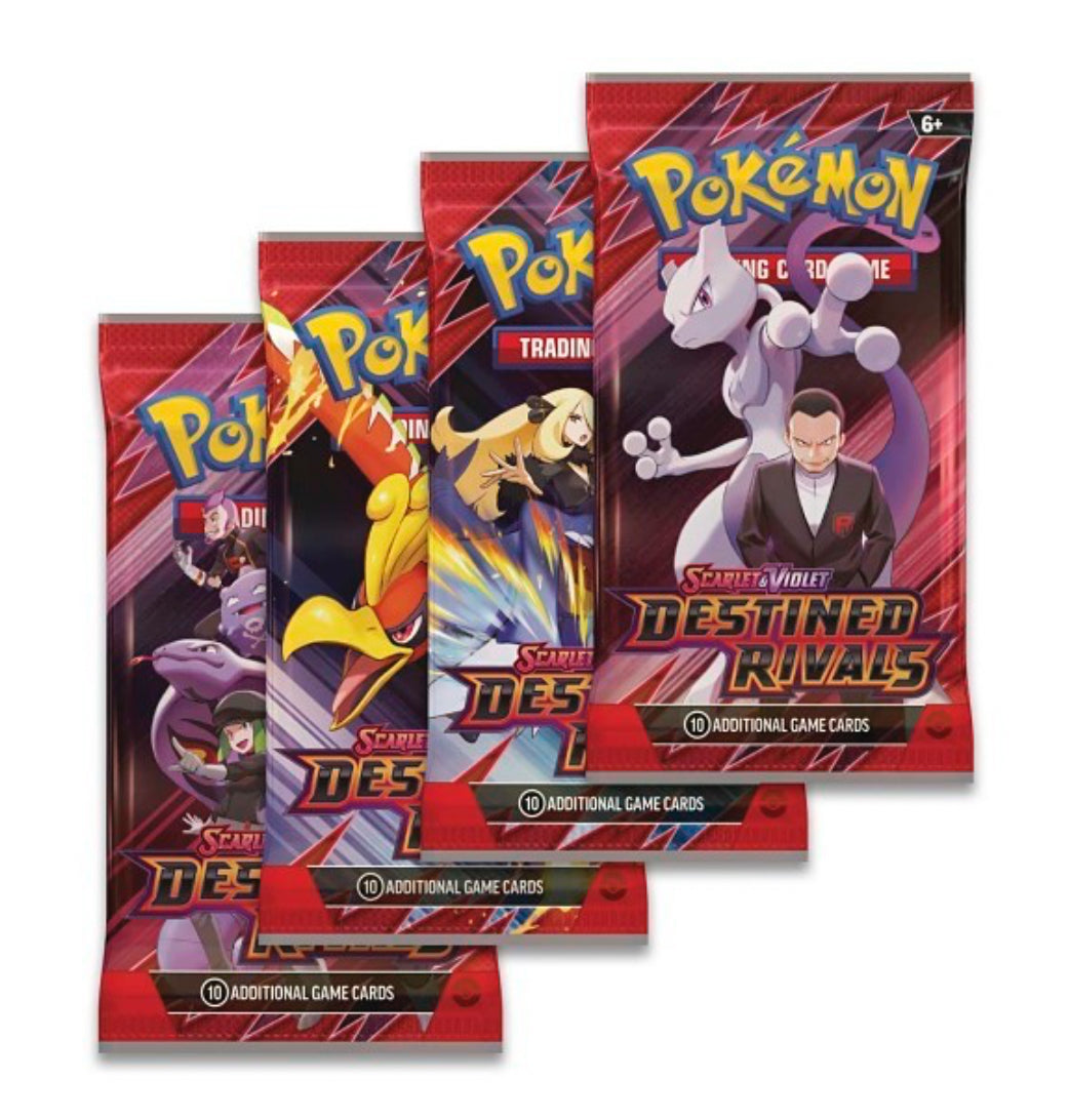 Pokémon TCG Cards Scarlet & Violet Destined Rivals Booster Pack