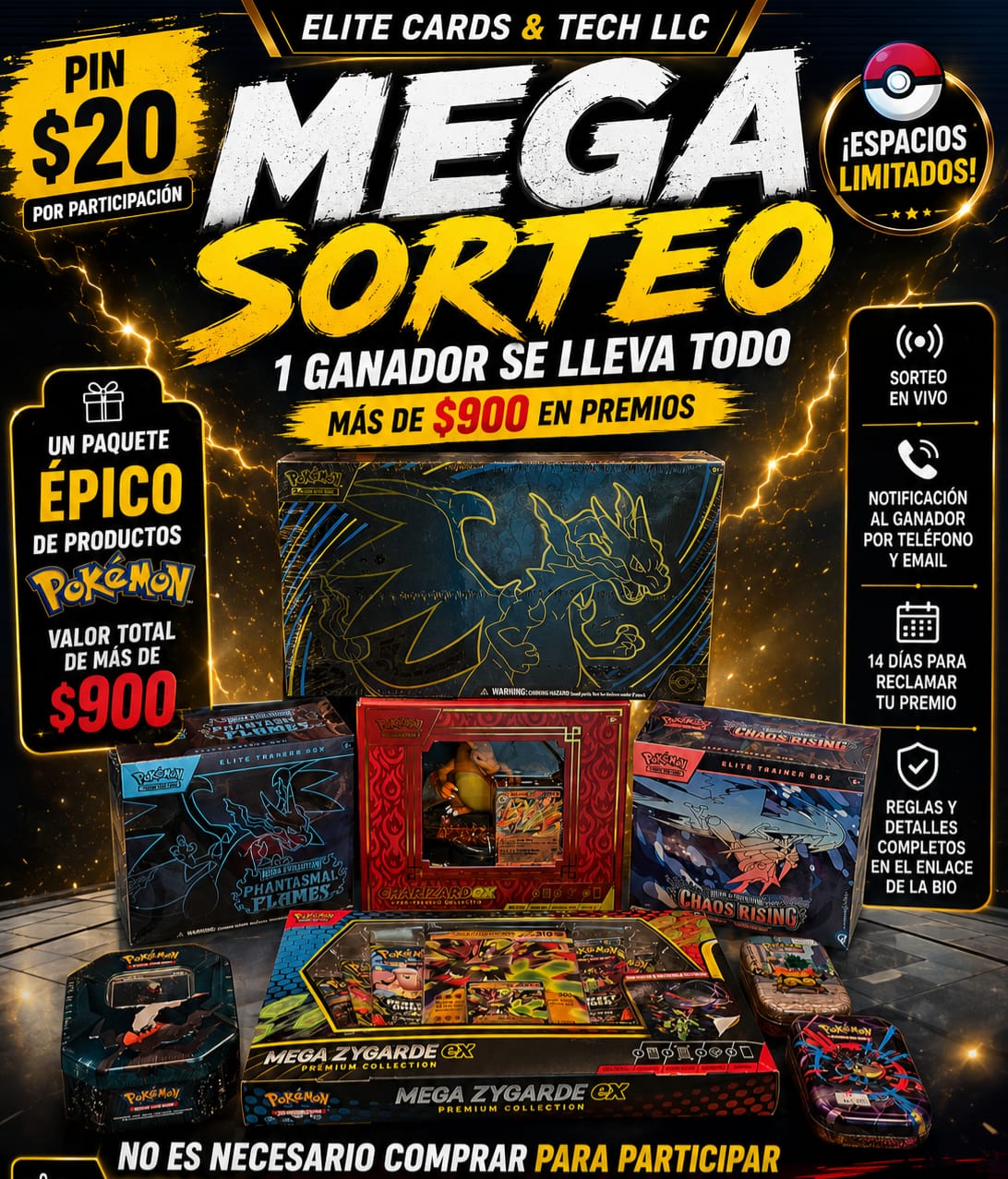 Pokémon TCG Cards Mega Giveaway