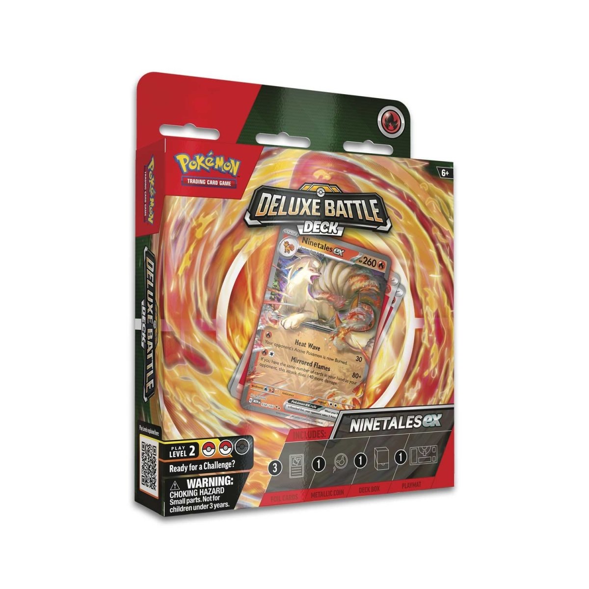 Pokémon TCG Cards Deluxe Battle Deck Ninetales ex