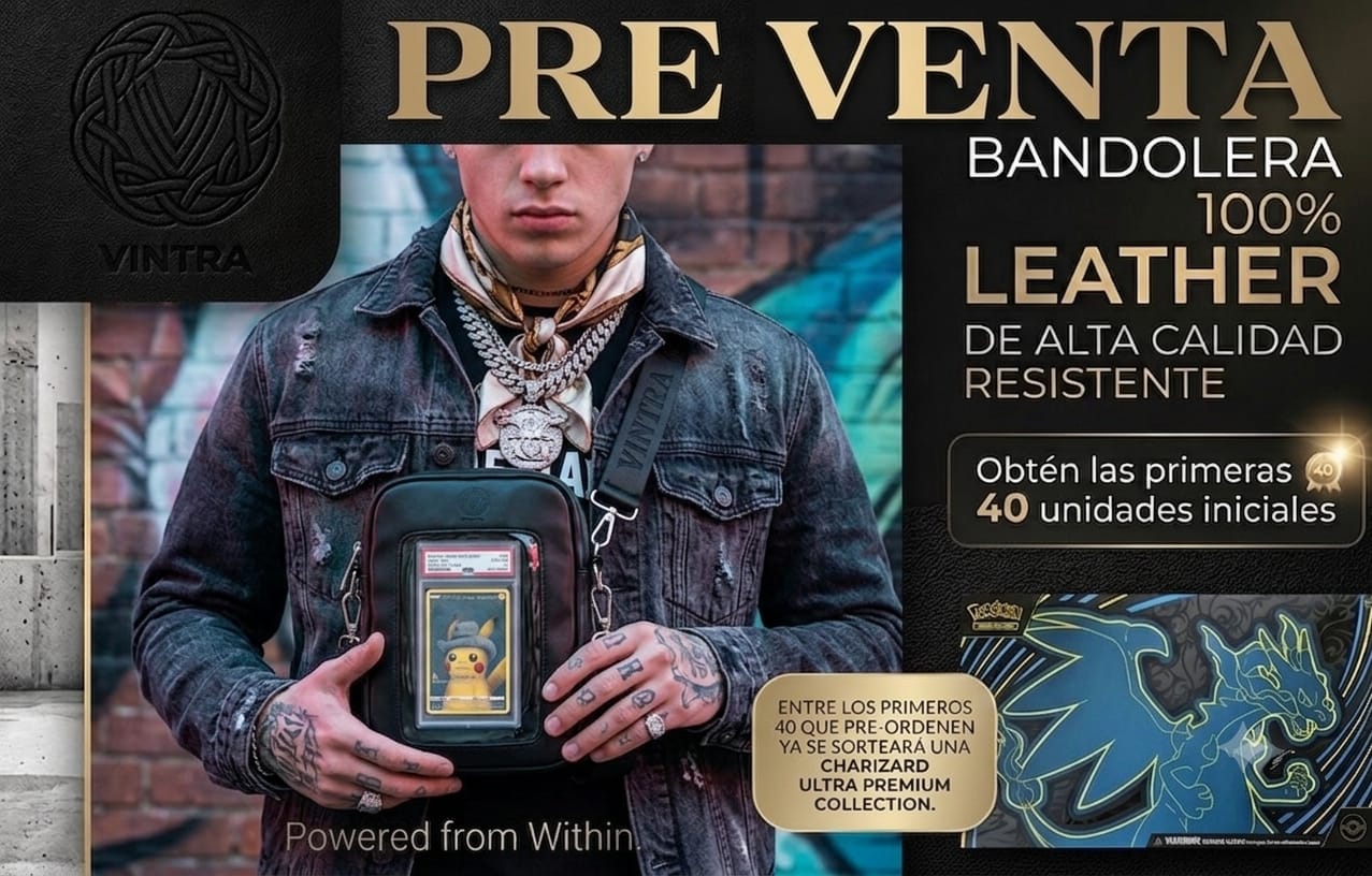 VINTRA 100% Leather Crossbody Bag — Limited Pre-Order Edition