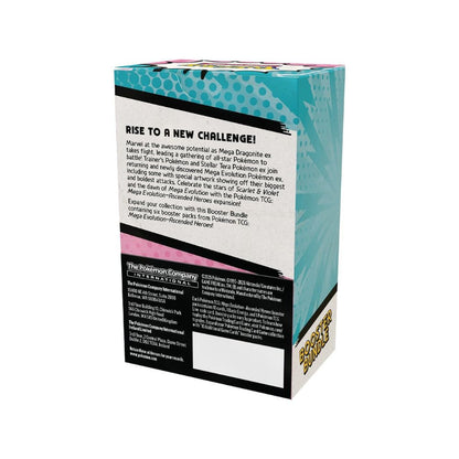 Pokémon TCG Cards Mega Evolution Ascended Heroes Booster Bundle