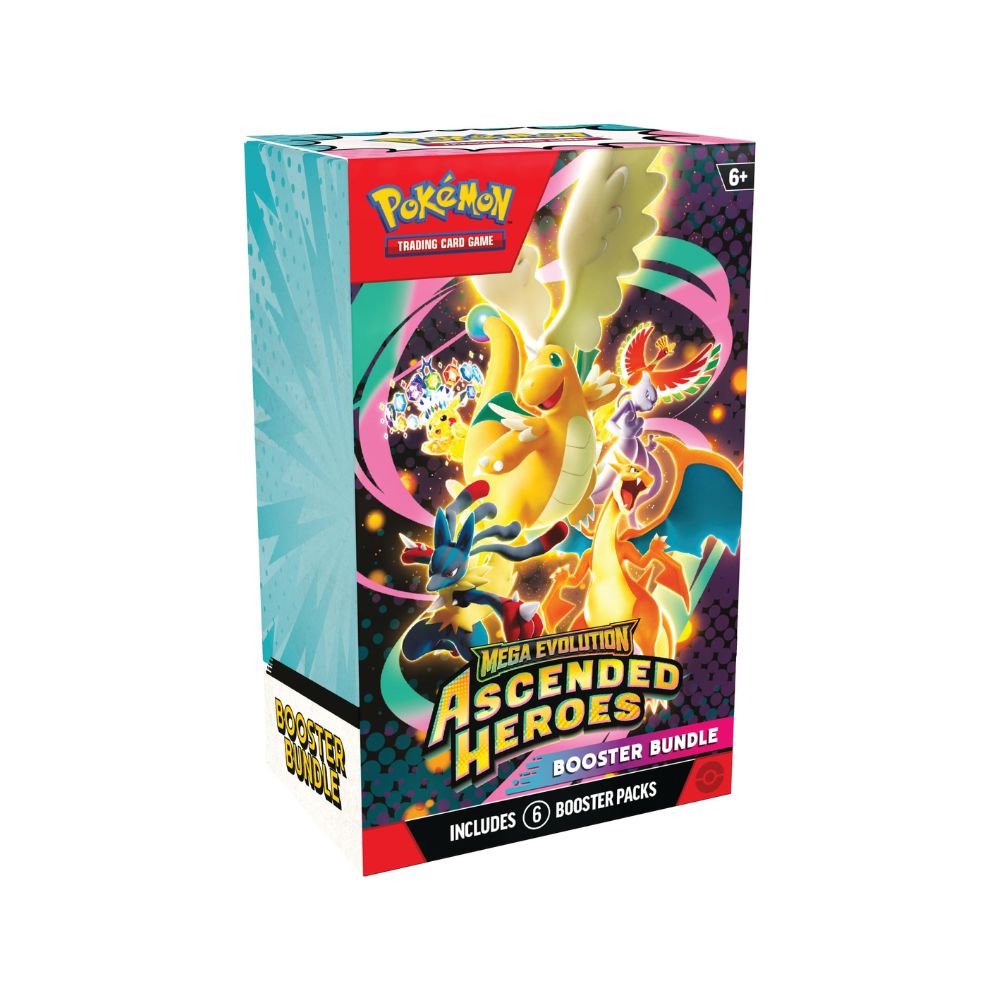 Pokémon TCG Cards Mega Evolution Ascended Heroes Booster Bundle