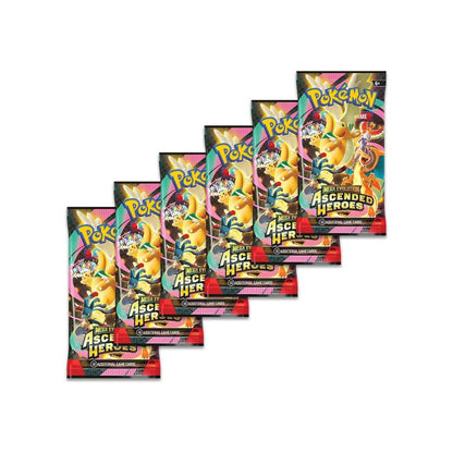 Pokémon TCG Cards Mega Evolution Ascended Heroes Booster Bundle