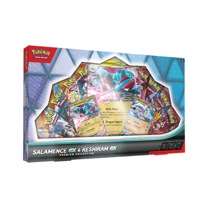 Pokémon TCG Cards Scarlet & Violet Salamence ex & Reshiram ex Premium Collection