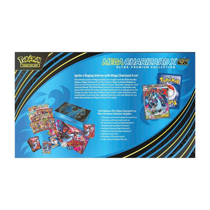 Pokémon TCG Cards Mega Charizard X ex Ultra Premium Collection